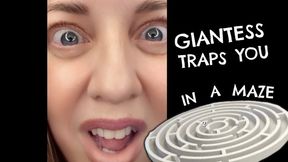 Giantess Traps You In A Maze 2