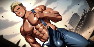 Hunks with Huge Teasing Bulges