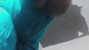 Saggy low hanging big juicy juggs Lerato 44JJ amateur pov