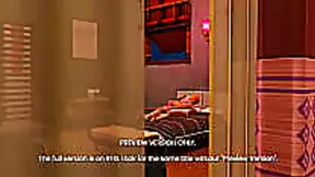 Ruby Dzires Steamy Sims Romance Unfolds in 3D Hentai Fantasy