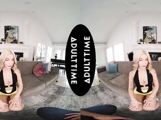 UP CLOSE VR - Tastefully-Tatted Hotty Emma Rosie Likes To Jump On This Hard Dong POV
