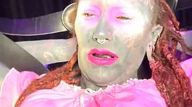 Tattoo Girl Strapon Mode ANAL & Solo