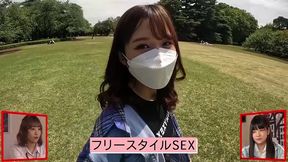 森日向子・新井リマ　巨乳ギャルのプライベートsexデート part.1