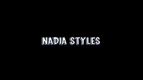 nadia styles deepthroats big cock before facial cumshot