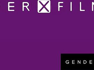 GENDERX FILMS - "This babe Is Here To Play Around With U"- Excited Wifey Gifts Trans Playgirl To Male Hubbie