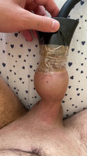 Foreskin extreme pumping