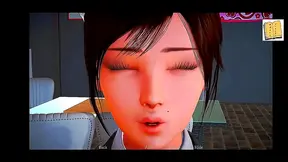 Blonde Teen Pleasured by Step-StepMoms Man in Hot 3D Hentai Action