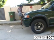 Mercury Orbitz needs 2 hands to handle the cock