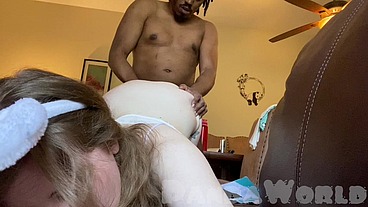 Panda World Orgy with Rapper Zay Hilfigerrr Brings His BBC Friend Over For More Big Black Cock!