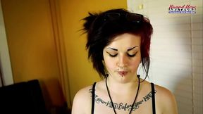 Inked Hottie Marci Enjoys To Dildo Fucks Her Pussy While Rubbing Her Tits!