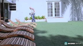 Stepdaughter craves my cock so much because she knows I'm better than bois her age