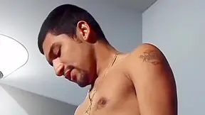 Tall Ebon Gentleman Receives A Cumshot To His Round A-hole