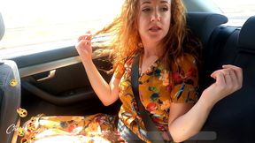 Model influencer forgets to disconnect stream and masturbates live in uber - Cherry Lips