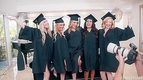 Adira Allure, Bunny Madison, Kai Jaxon, Madison Blaze, Jena Larose Reverse Gangbang Thailand