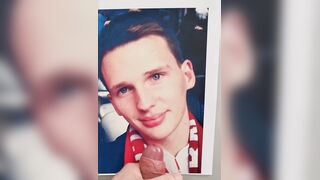 Cumtribute to Michael Nitka (str8 friend) 02