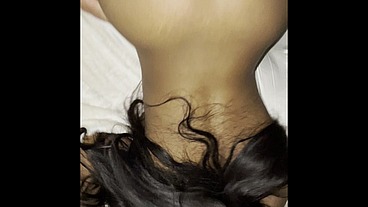 Black beauty come home for a sextape