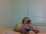 Bad Dragon Gives Chubby Slut Mind Numbing Orgasm