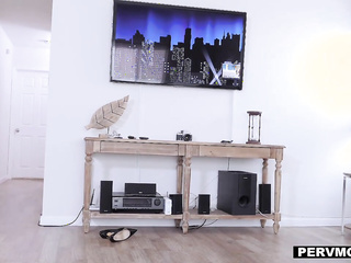 ”Big Boobed stepmom likes to taste her stepson's morning wood”