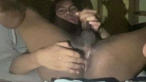 first time inserting my finger into my asshole