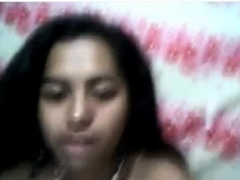 Ebony Indian Babe On Webcam