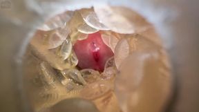 Intense Solo Session: Close-Up Creampie with Fleshlight and Passionate Moans - fap2it