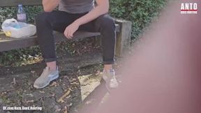 Random Hetero Married Guy At The Park Accepts My Offer And Tries His First Gay Blowjob At His Lunch - Guy Park