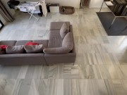 Unaware giant - trapped on spiders web and sucked up the vacuum