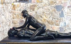 Lying Bondage Domination, Full - Alex Latex