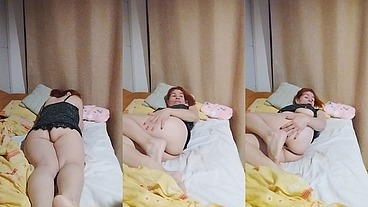 Encuentro borracha a mi madrastra acostada en la cama y me la folló sin piedad
