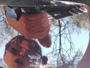 Backstage Surprise Blowjob and Deepthroat for the Cameraman