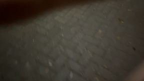 Walking on the street without pants