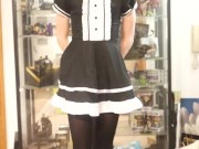 Teen Maid Boy Tries to Hide Bulge (Sorta rp)