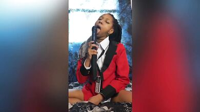 Lillith’s Kakegurui Cosplay Gets Railed Hardcore Ebony Style