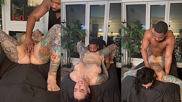Close Up Sensual Massage & Hot Fucking w Happy Ending