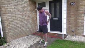 English chick Ava Austen smashes and gets sprayed