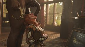 Anna Henrietta - Duchess Feeding on Black Cum