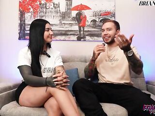 Colombian mother I'd like to fuck La Rola sexy interview ends screwing Brian Evansx - Large Booty