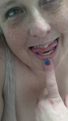 Playful Mouth & Finger Tease