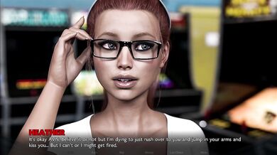 Timestamps Lost Love #40 Redhead Nerdy Girl Gets Her Big Tits Played