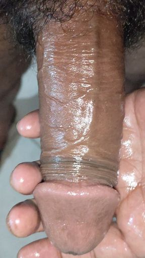 Oil massage Desi boy