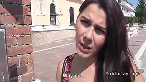Busty Italian Student 18+ Fucked In Public Park Pov - Valentina Nappi