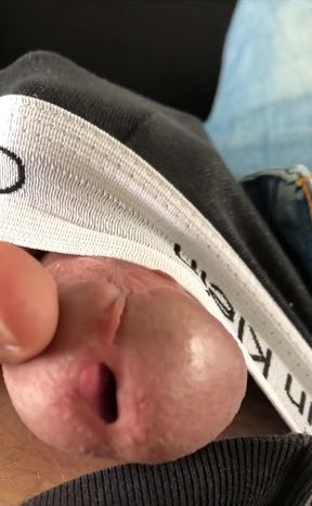 German Guy Sneaky Masturbation at Work
