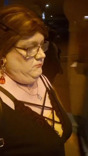 late night walk in summer