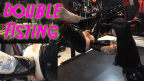 Double Fisting 1080p ft Mistress Goth Delilah Maz Morbid #fisting #pegging #femdom @mazmorbidfetish