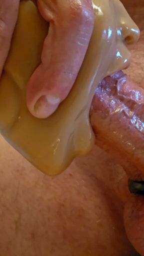 Cumming in Fleshlight   Clip 1