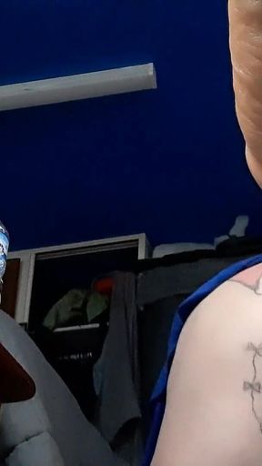 Sissy Crossdresser with a Tattooed Ass Hole