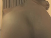 Naked Phat Clit Twerking Ebony