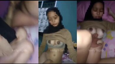 Jilbab girl fucks boyfriend raw and tight