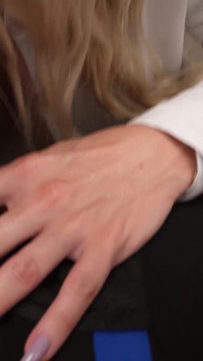 Bimbo Secretary with Huge Tits Get's Fucked Wearing Mini Skirt and Heels