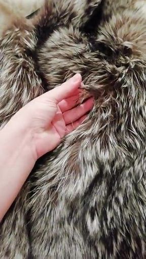 silver fox - fur cum